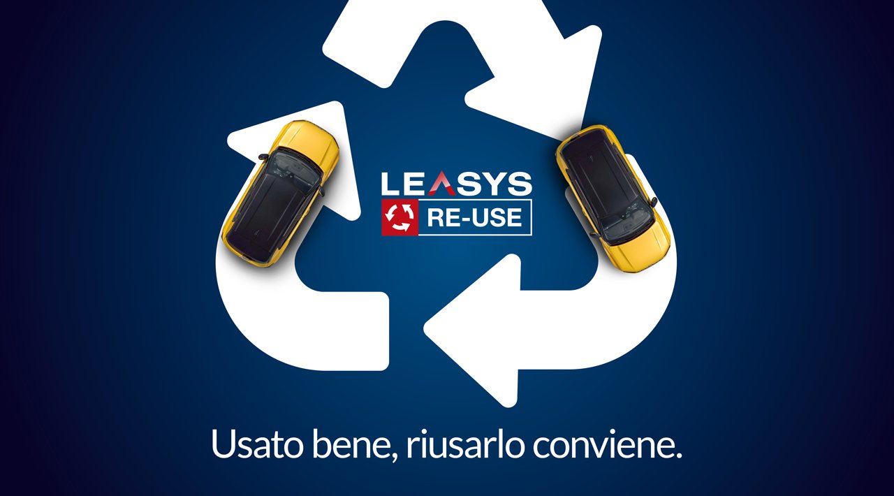 Leasys lancia RE-USE, il noleggio a lungo termine dell’usato  aziendale “second hand” 