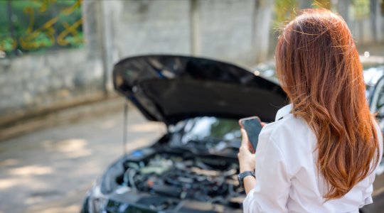 Avaria del motore: spia e cosa fare