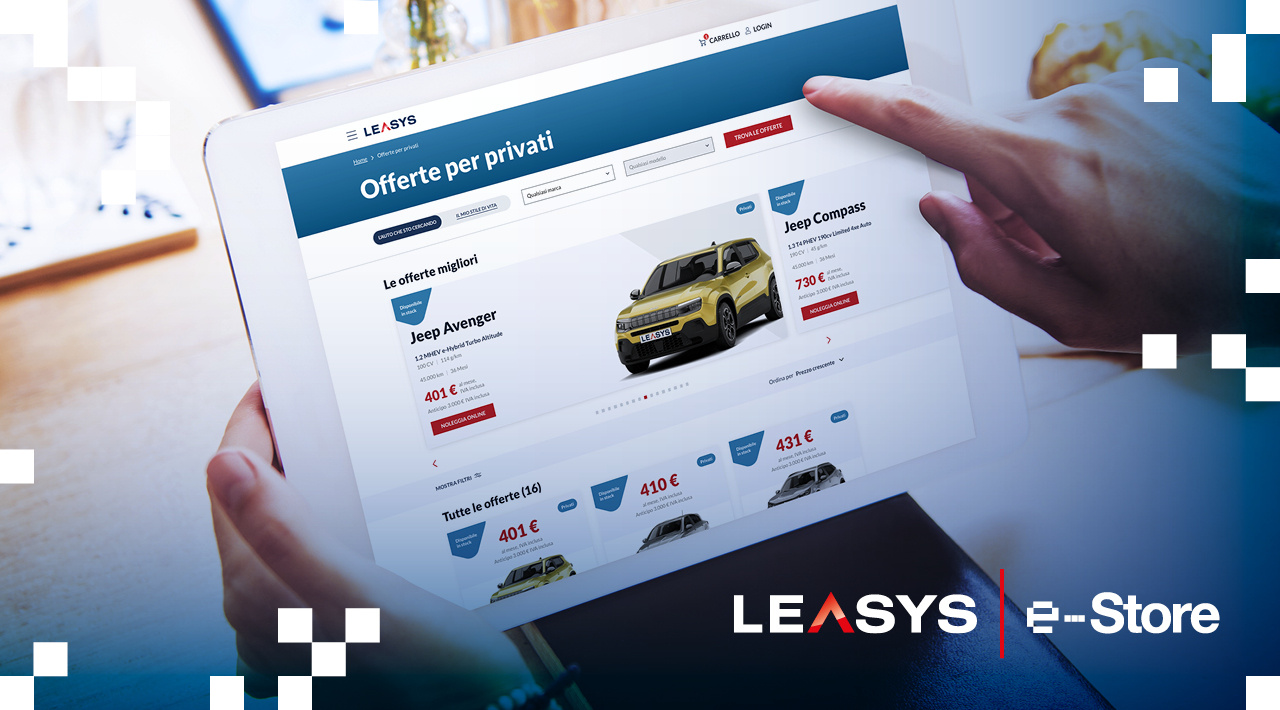 Nasce Leasys e-Store