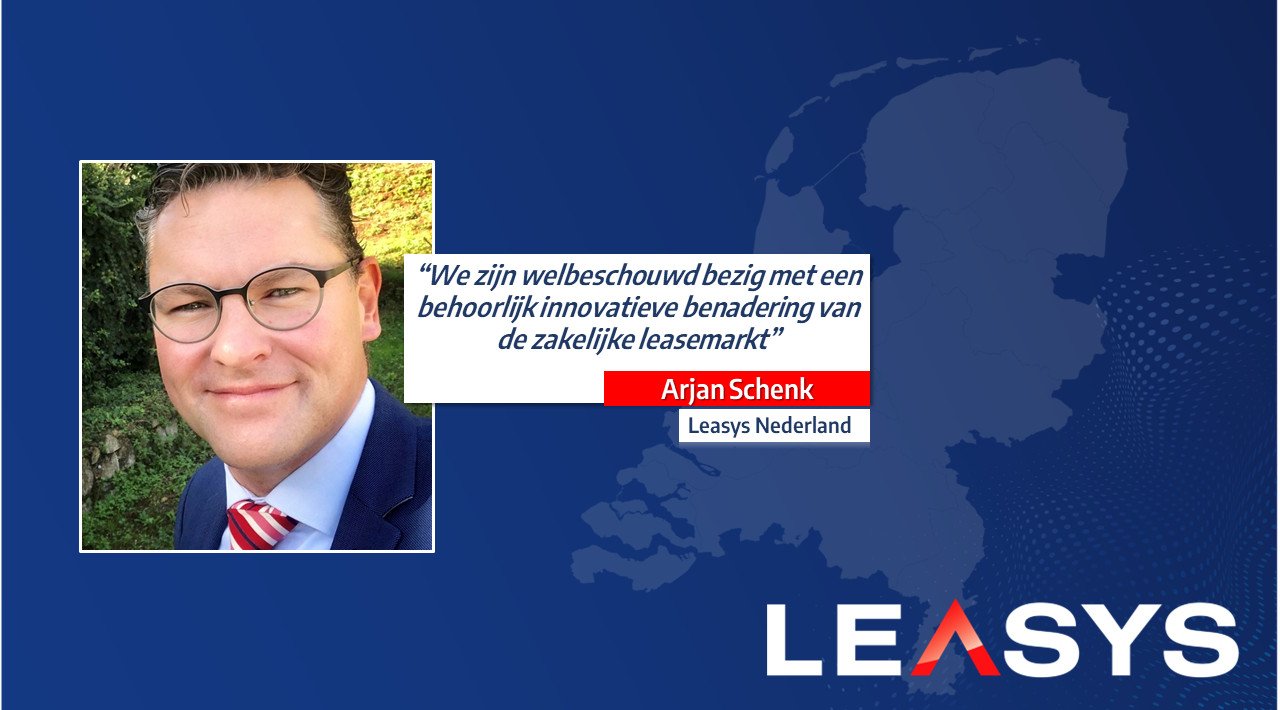 Arjan Schenk over Innovatie en Service in Zakelijke Leasing bij Leasys Nederland