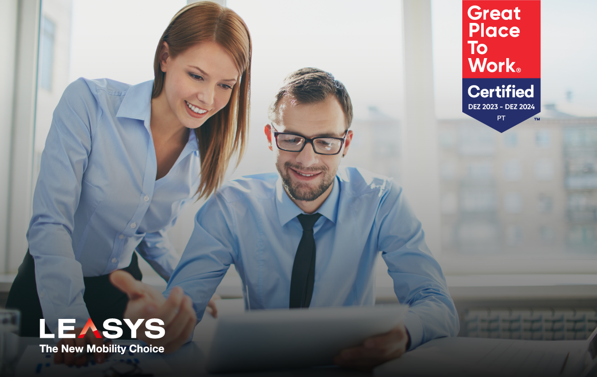 Leasys conquista selo Certified™ da Great Place to Work®