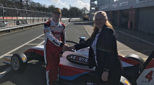 Leasys UK enters the world of motorsport with Edward Pearson sponsorship